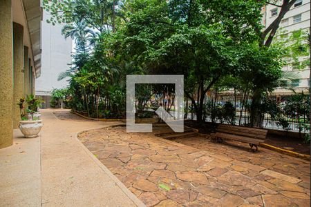 Área comum - Jardim de apartamento à venda com 1 quarto, 35m² em Centro Histórico de São Paulo, São Paulo