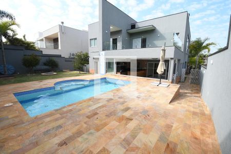 Piscina de casa de condomínio à venda com 4 quartos, 402m² em Alphaville Dom Pedro, Campinas