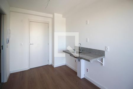 Cozinha de apartamento à venda com 1 quarto, 27m² em Moema, São Paulo