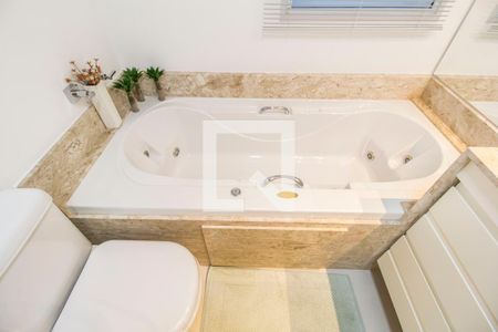Detalhe do Banheiro da Suite de apartamento para alugar com 3 quartos, 243m² em Alphaville Industrial, Barueri