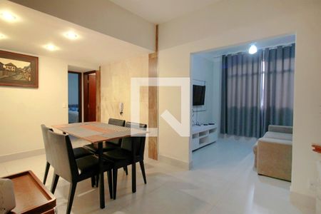 Sala de apartamento para alugar com 2 quartos, 88m² em Sion, Belo Horizonte