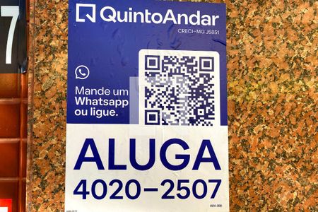 Placa de apartamento para alugar com 2 quartos, 88m² em Sion, Belo Horizonte