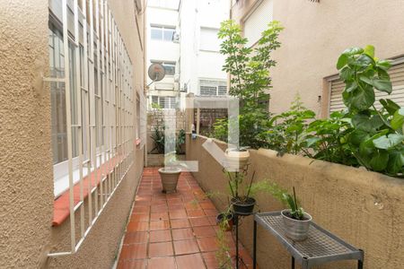 Área externa de apartamento à venda com 3 quartos, 85m² em Petrópolis, Porto Alegre