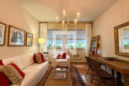 Sala de apartamento à venda com 3 quartos, 105m² em Leblon, Rio de Janeiro