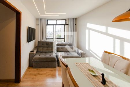 Sala de apartamento à venda com 2 quartos, 68m² em Grajaú, Belo Horizonte