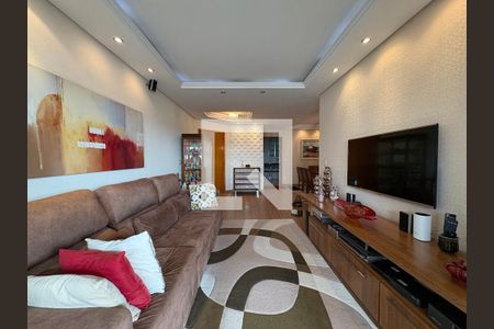 Sala de apartamento à venda com 3 quartos, 142m² em Vila Assunção, Santo André