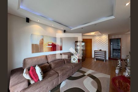 Sala de apartamento à venda com 3 quartos, 142m² em Vila Assunção, Santo André