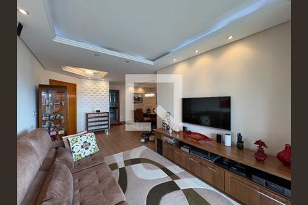 Sala de apartamento à venda com 3 quartos, 142m² em Vila Assunção, Santo André