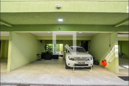 Garagem de casa de condomínio à venda com 3 quartos, 138m² em Jardim Santo Antônio, Santo André