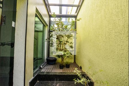 Área gourmet de casa de condomínio à venda com 3 quartos, 138m² em Jardim Santo Antônio, Santo André