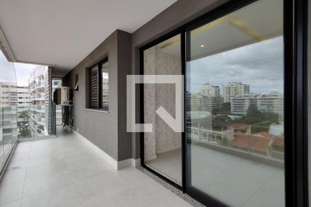 Varanda gourmet de apartamento à venda com 3 quartos, 112m² em Jacarepaguá, Rio de Janeiro