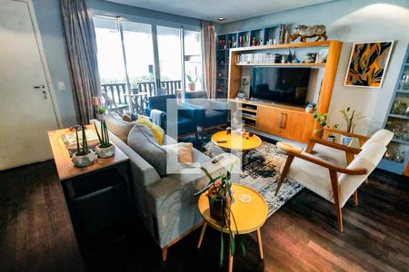 Sala de casa de condomínio à venda com 3 quartos, 343m² em Vila Andrade, São Paulo