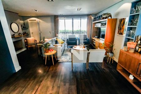 Sala de casa de condomínio à venda com 3 quartos, 343m² em Vila Andrade, São Paulo