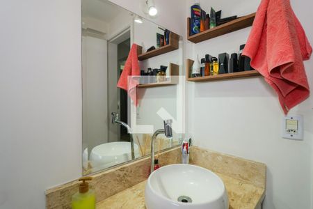 Banheiro da Suíte de apartamento à venda com 3 quartos, 110m² em Chácara Agrindus, Taboão da Serra