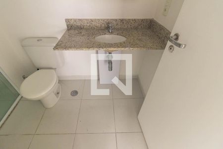 Banheiro Social de kitnet/studio à venda com 1 quarto, 46m² em República, São Paulo