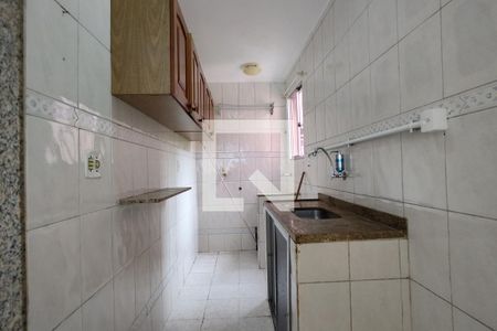 Cozinha  de apartamento à venda com 2 quartos, 55m² em Taquara, Rio de Janeiro