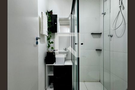 Banheiro Social de apartamento à venda com 1 quarto, 20m² em Jardim Aeroporto, São Paulo
