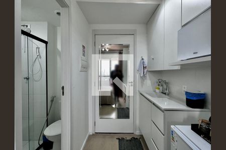 Cozinha de apartamento à venda com 1 quarto, 20m² em Jardim Aeroporto, São Paulo
