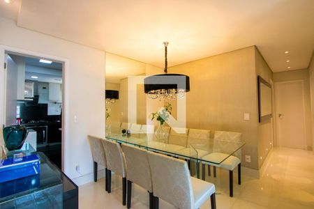 Sala de apartamento à venda com 3 quartos, 118m² em Vila Bastos, Santo André