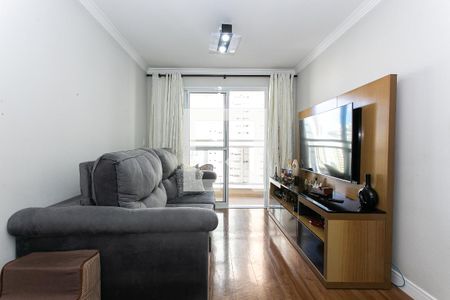 Sala de apartamento à venda com 3 quartos, 81m² em Jardim Analia Franco, São Paulo