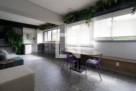 Área comum de apartamento à venda com 1 quarto, 25m² em Vila Cordeiro, São Paulo