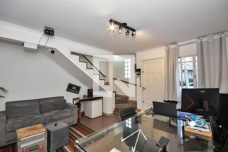 Sala de casa de condomínio à venda com 3 quartos, 100m² em Parque Reboucas, São Paulo