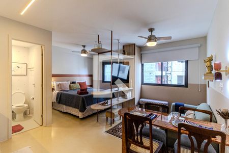 Sala de kitnet/studio para alugar com 1 quarto, 27m² em Vila Buarque, São Paulo