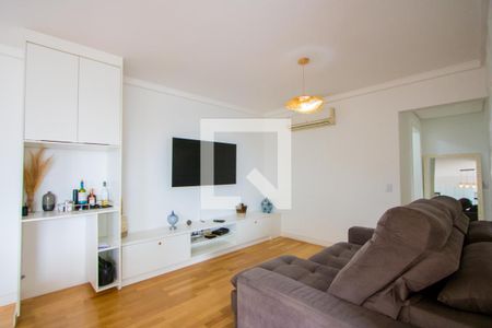 Sala de apartamento à venda com 3 quartos, 104m² em Campestre, Santo André