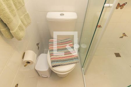 Banheiro de kitnet/studio à venda com 1 quarto, 27m² em Vila Buarque, São Paulo