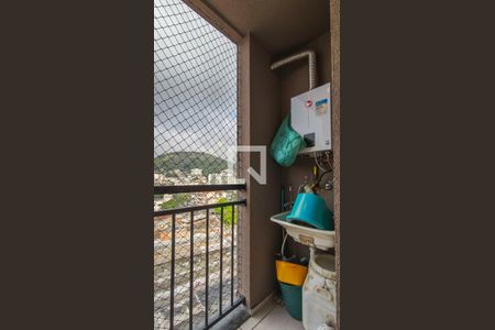 Varanda da Sala de apartamento à venda com 2 quartos, 42m² em São Francisco Xavier, Rio de Janeiro