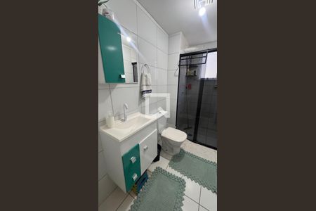 Banheiro de apartamento à venda com 2 quartos, 54m² em Jardim das Bandeiras, Campinas