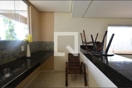 Área comum - Salão de festas de apartamento para alugar com 3 quartos, 98m² em Floresta, Belo Horizonte