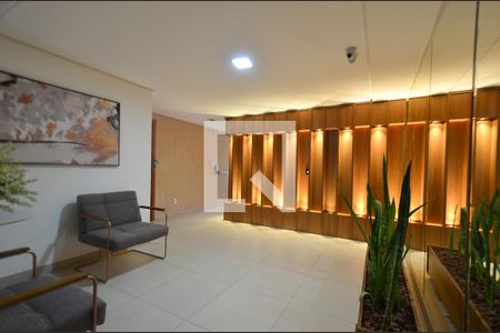 Hall de entrada de apartamento para alugar com 3 quartos, 98m² em Floresta, Belo Horizonte