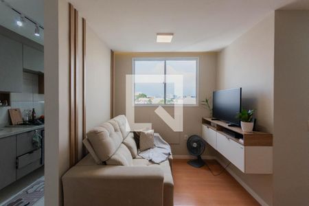 Sala de apartamento para alugar com 2 quartos, 46m² em São Cristóvão, Rio de Janeiro