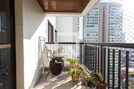 Varanda da Sala de apartamento para alugar com 4 quartos, 220m² em Vila Gomes Cardim, São Paulo