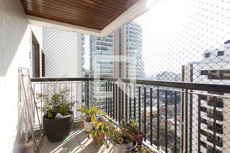 Varanda da Sala de apartamento para alugar com 4 quartos, 220m² em Vila Gomes Cardim, São Paulo