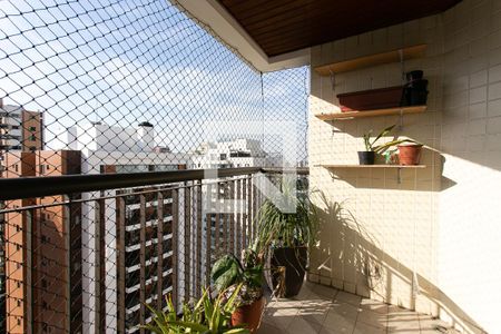 Varanda da Sala de apartamento para alugar com 4 quartos, 220m² em Vila Gomes Cardim, São Paulo