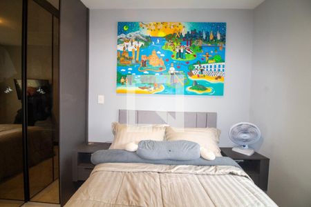 Suíte  de apartamento à venda com 1 quarto, 39m² em Jardim das Acacias, São Paulo