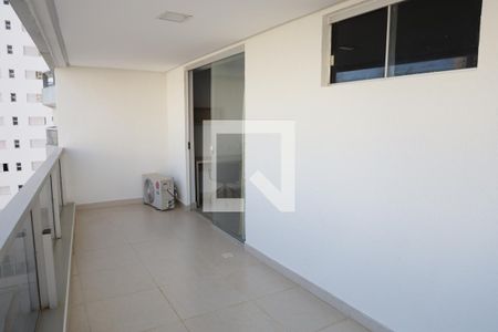 varanda de kitnet/studio para alugar com 1 quarto, 60m² em Setor Bueno, Goiânia