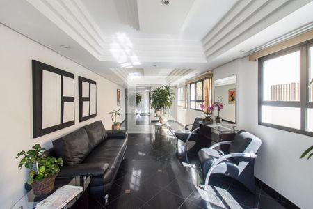Área comum de apartamento à venda com 3 quartos, 105m² em Vila Valparaíso, Santo André