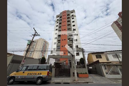 Fachada de apartamento à venda com 3 quartos, 105m² em Vila Valparaíso, Santo André