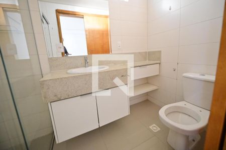 Banheiro de kitnet/studio para alugar com 1 quarto, 60m² em Setor Bueno, Goiânia