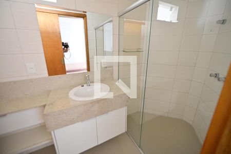 Banheiro de kitnet/studio para alugar com 1 quarto, 60m² em Setor Bueno, Goiânia