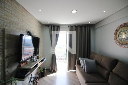 Sala de apartamento à venda com 3 quartos, 76m² em Vl Pauliceia, São Bernardo do Campo