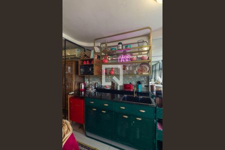 Cozinha de kitnet/studio à venda com 1 quarto, 37m² em Centro Histórico de São Paulo, São Paulo