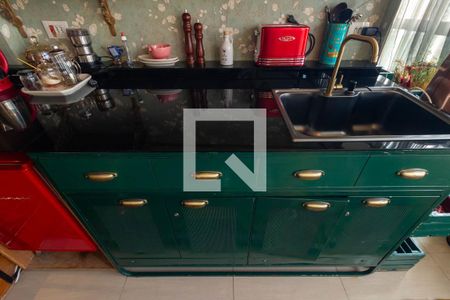 Cozinha de kitnet/studio à venda com 1 quarto, 37m² em Centro Histórico de São Paulo, São Paulo