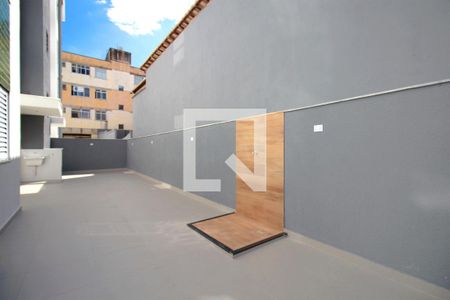 Varanda de apartamento à venda com 3 quartos, 133m² em Sagrada Família, Belo Horizonte