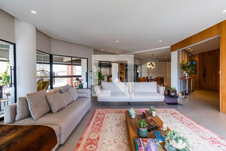 Sala de apartamento à venda com 4 quartos, 400m² em Jardim Vitoria Regia (zona Oeste), São Paulo