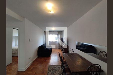 Sala de apartamento para alugar com 1 quarto, 55m² em Vila Mariana, São Paulo