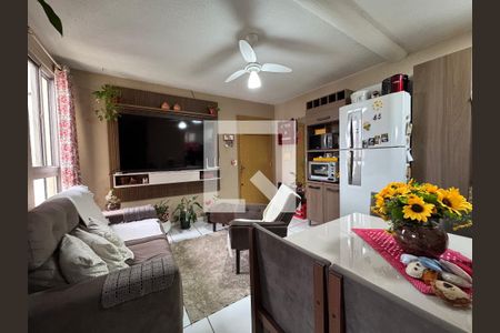 Sala de apartamento para alugar com 2 quartos, 55m² em Campina, São Leopoldo